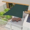 ECOOPTS 8'x12' HDPE Sun Shade Sail Rectangle Canopy Shades for