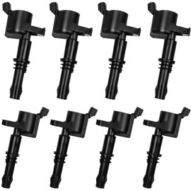 Ignition Coil Pack FD508 Compatible With2004-2008 Ford F-150 250 350 450 550 Explorer Expedition, Lincoln Navigator Mark LT,Mercury Mountaineer V8 V10,Set of 8