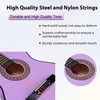 ADM Beginner Acoustic Classical Guitar 38 Inch Nylon Strings Wooden