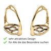 AMKA Baroque Spanish - Portuguese Stirrups Brass 015/036
