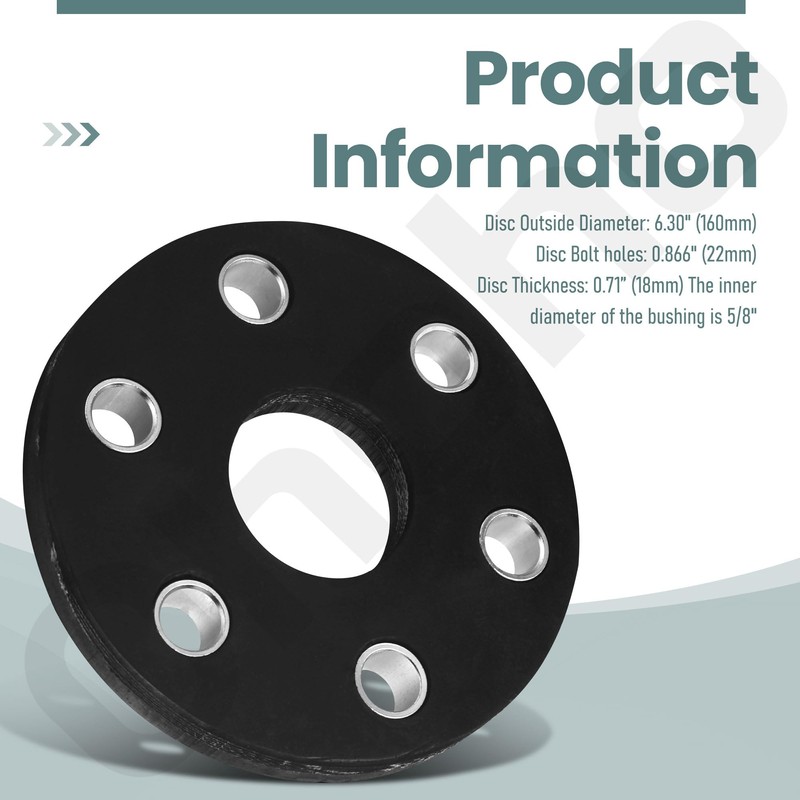 Ro-tary Cutter Flex Coupler Rubber Disc Kit - By Ohoho