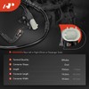 A-Premium Rear Driver or Passenger Brake Pad Wear Sensor Compatible