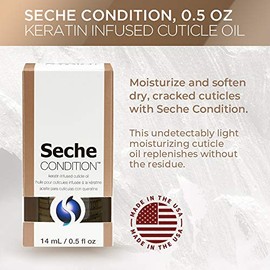Seche Condition Keratin Infused Cuticle Oil 0.5 fl oz#