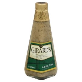 Girard's Greek Feta Vinaigrette Salad Dressing 12 Fl Oz Pack of 4