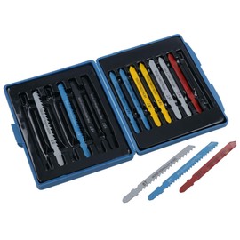 14pc Assorted Jigsaw Blades Set for Metal Wood Plastic T Shank Bosch Fitting