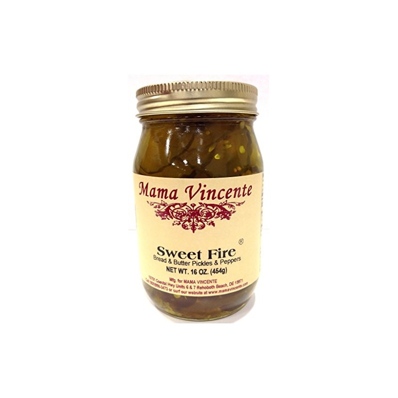 Mama Vincente Sweet Fire Bread & Butter Pickles & Peppers