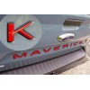 CDBK Red Black letters compatible with FORD MAVERICK 2022 23