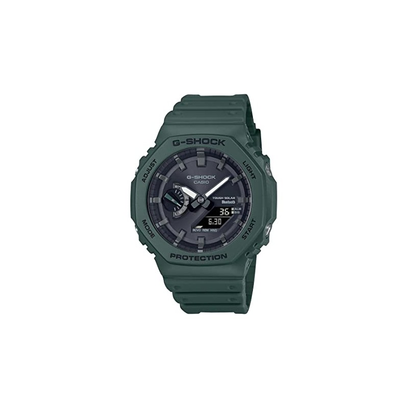 Casio G-Shock Men's GAB2100-3A Green Analog-Digital Watch