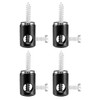 Laroal 4PCS Ceiling Hooks for lights With Cable Retaining Bolt