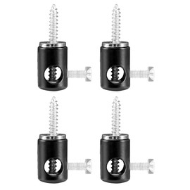Laroal 4PCS Ceiling Hooks for lights With Cable Retaining Bolt for Ceiling Wall Wiring Installation