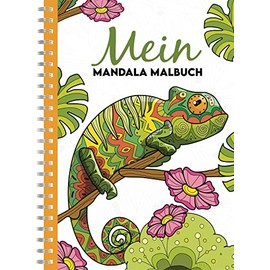 Mein Mandala Malbuch: 50 tierisch tolle Tier-Mandalas für Kinder ab 8 Jahren zum Ausmalen und Entspannen.