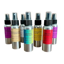 Choose Your Scent - Room Sprays - Highly Scented - Safe For Family & Pets - Car Freshener - House Freshener - Odor Eliminator - Pou-Pourri. (Mahogany Teakwood)