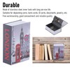 Qivine Book Safe with Combination Lock, Mini London Clock Book