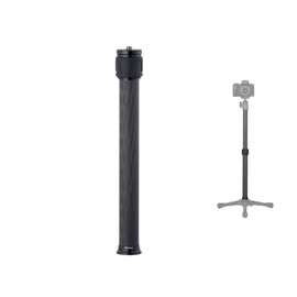 Velbon 0017915501737 Carbon Extension Pole 500AZ AMZCEP-500 Tripod Extension 19.7 inches (50 cm) Extension Rod, 2-Stage Telescopic Elevator Extension