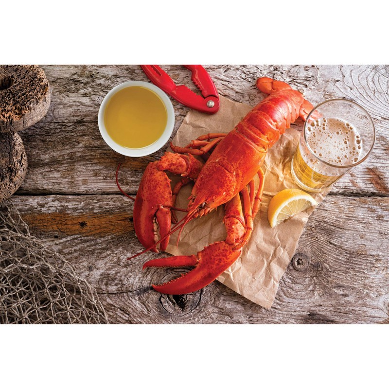 Maine Man Butter Warmer Set, For Serving Melted Butter, Seafood