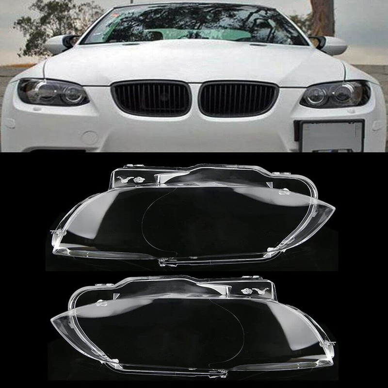 Front Headlamp Headlight Lens Cover, Clear for 2Doors E92 E93