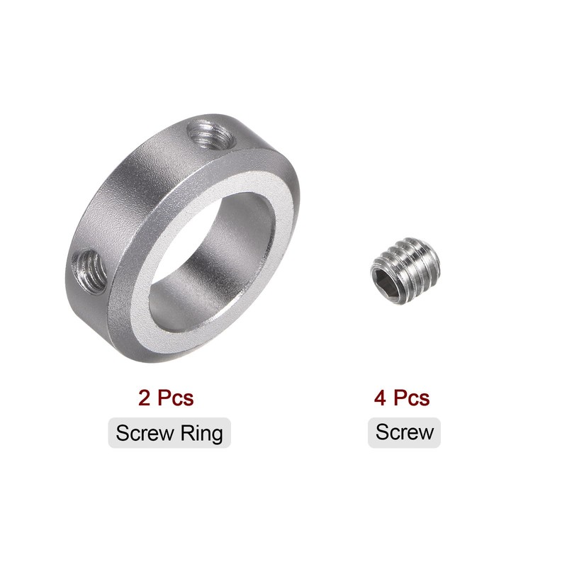 QUARKZMAN Set of 2 Adjusting Rings Shaft 20 mm Bore