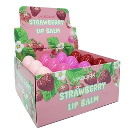 Bálsamos Hidratante De Labios Resecos De Fresa Rosas 24 Pza