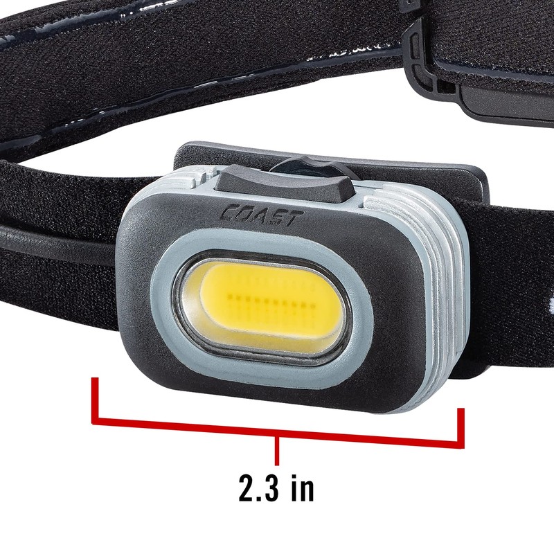 Coast RL10 560 Lumen Dual Color LED Headlamp with Flood