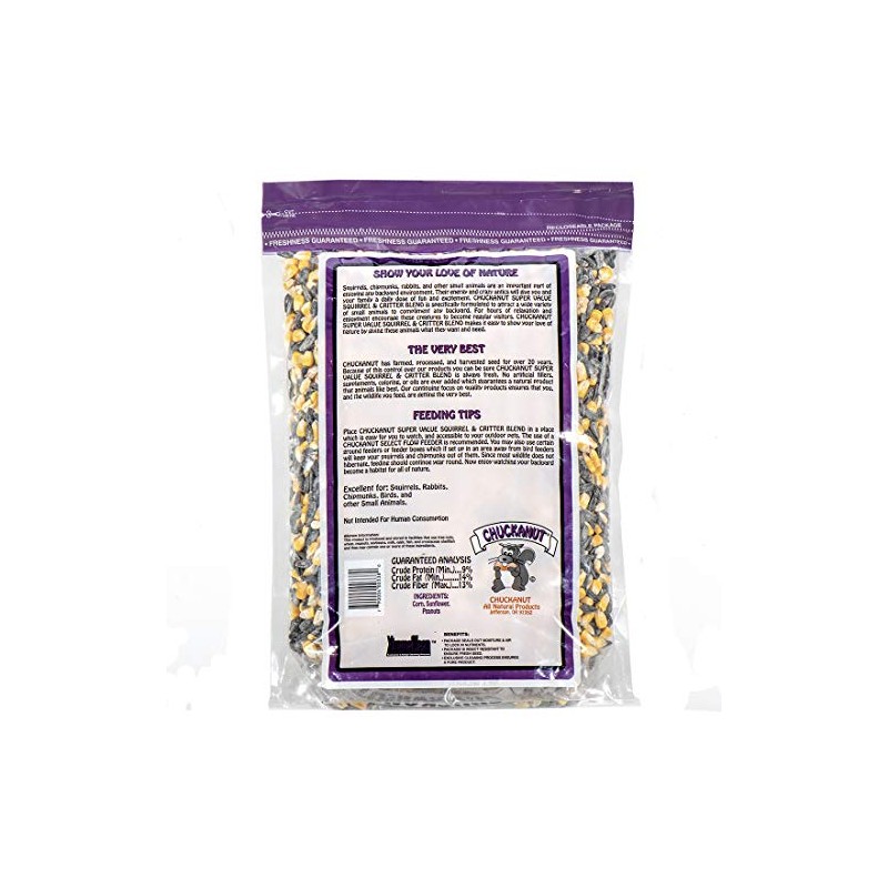 Chuckanut Super Value Squirrel & Critter Blend - 4 lb.