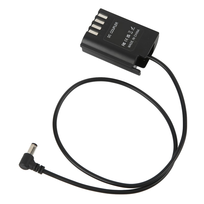 DMW DCC17 Dummy Battery DMW BLK22 DC Coupler 5.5x2.1 for