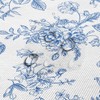 AIBIIN 132x182cm Blue Floral Tablecloth Rustic flowers Rectangle Table Cover