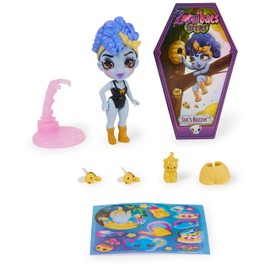 Zombaes Forever, Wild Vibes Zombie Collectible Figure Doll Accessories and Toy Coffin (Designs May Vary) 3.5" Kids Toy for Girls