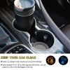Ohleats 2 PCS Car Cup Coaster, 2.75 Inch Silicone Non-Slip