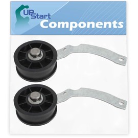 2-Pack WP37001287 Dryer Idler Pulley Replacement for Amana AEM497W Dryer - Compatible with 37001287 Belt Tension Pulley Assembly