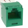 Panduit CJ5E88TGGR Mini-Com Green RJ45 Keystone Punch Down Jacks (Lot