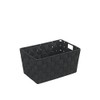 Wenko Storage Basket Set of 2 Black
