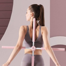Cross Exercise Strength Yoga Bar Home Fitness Stretching Stick for Posture Correction Yoga Bar