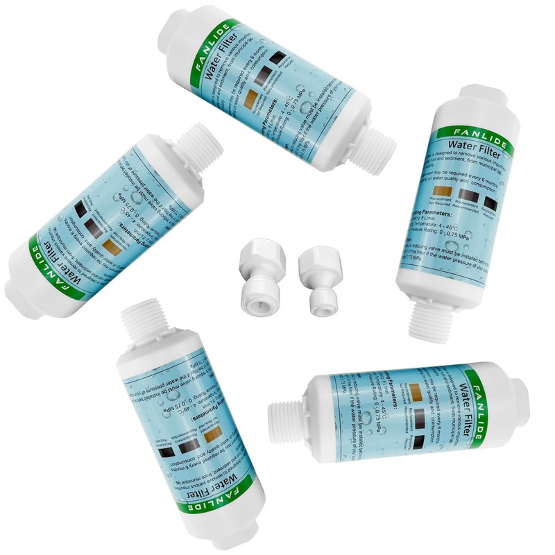 Bidet water filter for electronic bidet seats, Toilet water filter