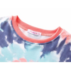 Topgal Little/Big Girls Long Sleeve Spring French Terry Pull-On Outfit Size 7/8