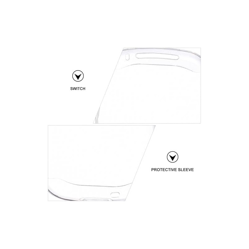 OSALADI 10piezas Protector De Reloj Transparente TPU para Funda Ligera
