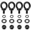 Antrader Lifting Shoulder Eye Bolts,Stainless Steel Machinery Shoulder Lifting Eye