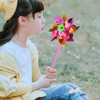 50pcs Plastic Rainbow Pinwheel,Windmill Party Pinwheels DIY Pinwheels Set for
