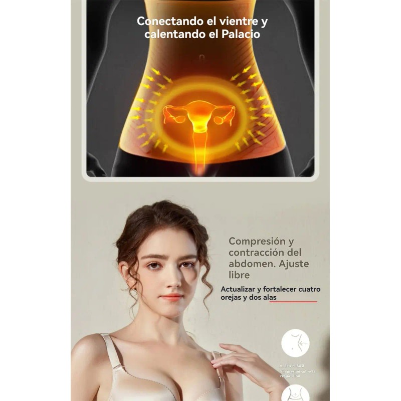 Faja Postparto Cinturón Cintura/pelvis Cesárea 2 En 1