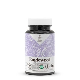Bugleweed USDA Organic 60 Capsules | High-Potency Natural Supplement | Certified Organic Vegetarian Capsules and Organic Bugleweed (Lycopus virginicus) Dried Herb (60 Capsules)