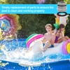 YJSDDNTY 2er Set Poolschlauch Adapter Set Poolpumpe Schlauchadapter für 40