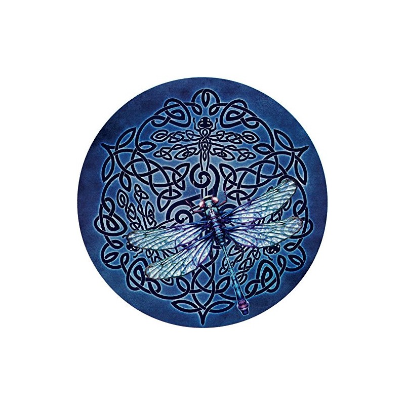 Celtic Dragonfly - Bumper Sticker/Decal (4.5" Circular)