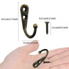 POZEAN 40 Pack Wall Hooks for Hanging, Heavy Duty Small