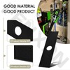 2 Pack AEB0800 Edger Blade【8" X 2", 1" Center Hole】