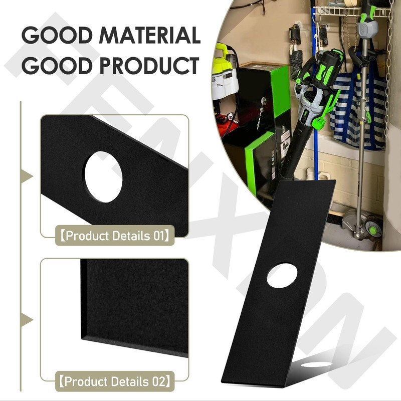 2 Pack AEB0800 Edger Blade【8" X 2", 1" Center Hole】
