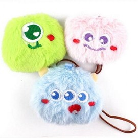 Unique Round Monster Name Tags (Set of 10) for Group Gifts Goodie Bag