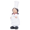 Resin Couple Chef Figurine Sculptures Statues Decor Kitchen Bar Cabinet