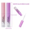 Melason Best Eyelash Glue,Super Strong Hold Eyelash Adhesive,Fast Drying,Latex Free
