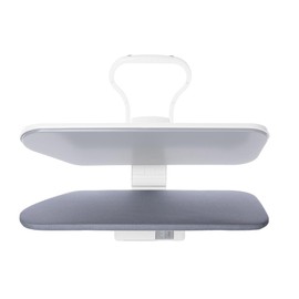 TIVIT Padded Cover for 36" Oversize Iron/Steam Press XL, Alumitek Top Coating, Scorch Resistant, Thick Padding, Fastener Straps, Pull Bungee, 34x11”, Made in Italy