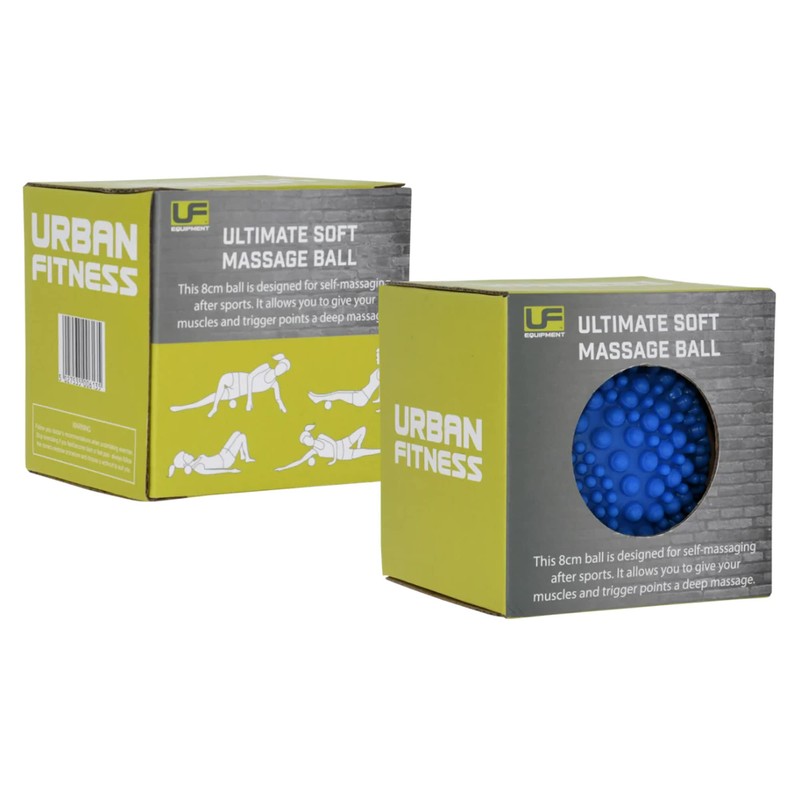 Urban Fitness Ultimate Soft Massage Ball, Blue
