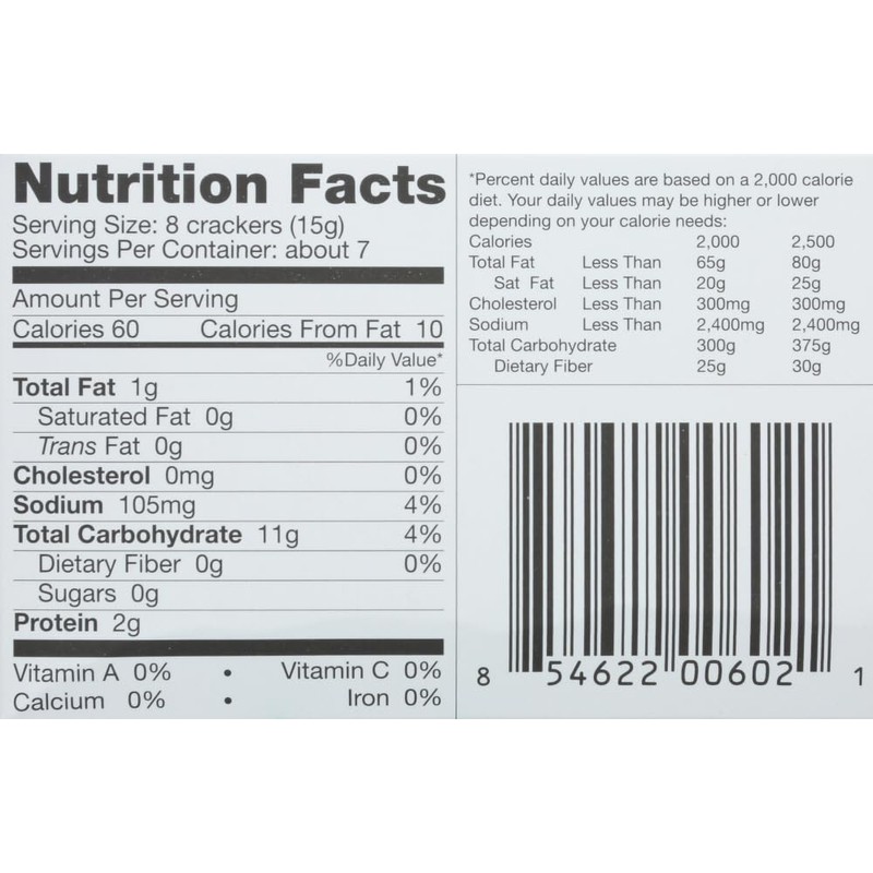 Olina's Bakehouse Wafer Cracker Snack - Sesame 3.5oz